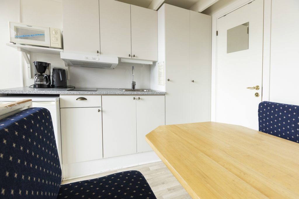 Köket i Sjöbodstugan.