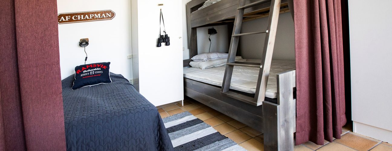 Överblicksbild på Strandstugan.